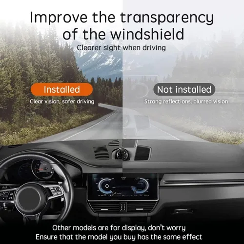 Vista 4 de Alfombrilla para Kia Forte BD Cerato K3 2019 2020 conducción derecha tablero cubierta tablero pad alfombra alfombra personalizada coche styling