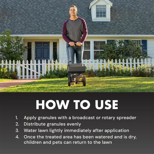 Vista 4 de Insecticida en gránulos Spectracide Triazicide; funciona con la primera aplicación, paquete de 4