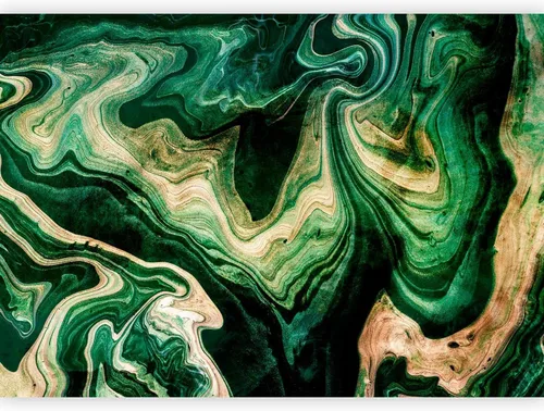 Vista 9 de artgeist Mural abstracto de 154 x 110 pulgadas - Papel tapiz autoadhesivo autoadhesivo removible de gran tamaño para decoración de pared, diseño