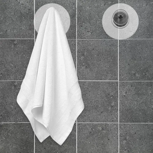 Vista 5 de Zerodeko Ganchos de succión de plástico resistentes, 10 ventosas de vidrio con tornillos, ganchos multiusos de PVC para cocina, baño, decoración