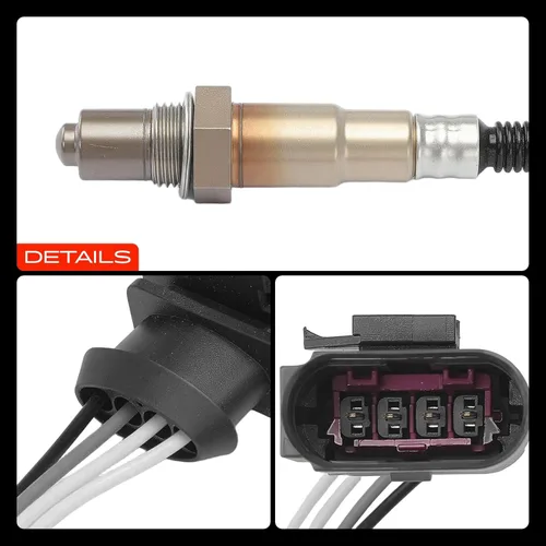 Vista 9 de A-Premium Sensor de Oxígeno O2 Compatible con Volkswagen Jetta/Golf 2012-2014, Passat 2014, Beetle 2012-2013, CC 2010-2017, Touareg 2011-2015, Eos