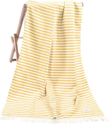 Vista 11 de American Soft Linen Peshtemal - Toallas de playa 100 % algodón, ligeras, sin arena, de secado rápido, para piscina de playa, juego de peshtemal