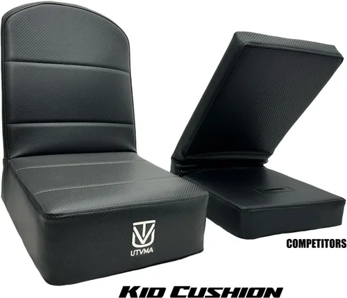 Vista 3 de UTVMA Cojín para niños, asiento UTV para niños, cojín de 5 pulgadas para asientos UTV de stock y posventa