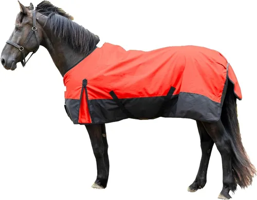 Vista 8 de Resistance 1200 Denier Ligero Sin Relleno Resistente al Agua Transpirable Caballo Lluvia Hoja