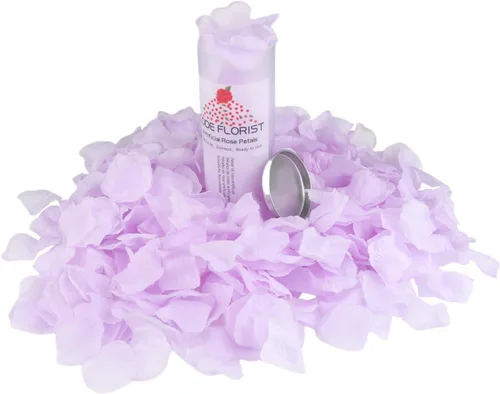 Vista 124 de CODE FLORIST 1100 pétalos de rosa de seda para el día de San Valentín, pétalos de rosa falsos para noches románticas, bodas, propuestas