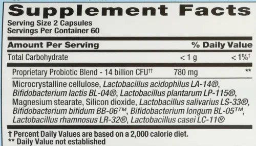 Vista 5 de PB8 Pro-biotic Acidophilus 120 unidades (paquete de 2)