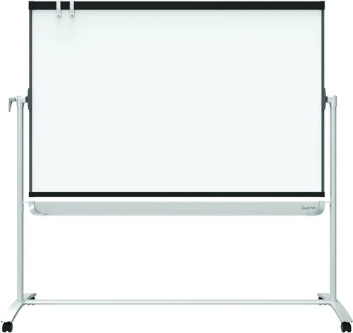 Vista 11 de Quartet Caballete, pizarra magnética/rotafolio, 3' x 2', presentación móvil de brújula, marco de grafito (ECM32EU)