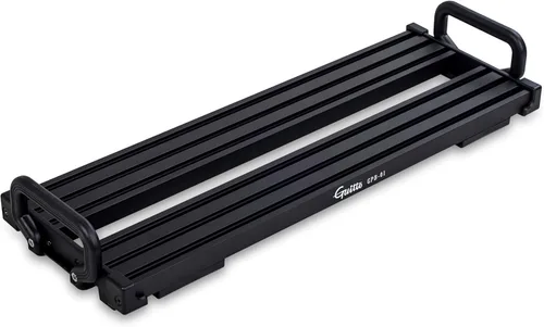 Vista 4 de GUITTO Tablero de Pedal para Guitarra - Tablero de Pedal de Efectos para Guitarra de Montaje en Clip, de Aleación de Aluminio con Bolsa