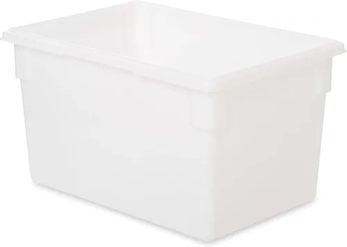 Vista 13 de Rubbermaid Commercial Products Caja/Contenedor de almacenamiento de alimentos de policarbonato, 2 galones, transparente