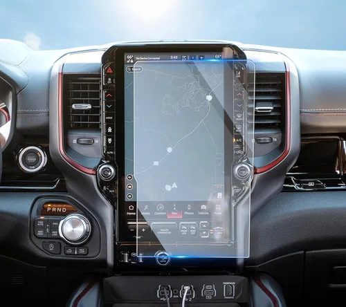 Vista 23 de SHAOHAO Protector de pantalla para Nissan Frontier 2023 2024, para camioneta Frontier S/SV 2022 2024, accesorios de pantalla táctil de 8 pulgadas