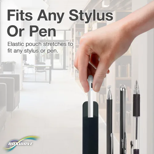 Vista 4 de BoxWave - Funda para lápiz capacitivo compatible con Poco Xiaomi X3 GT (bolsa para lápiz capacitivo de BoxWave), portador de lápiz capacitivo