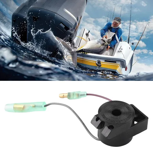 Vista 3 de Controladores y hardware de videojuegos con zumbador de alarma externa: caja de control remoto de alarma, motor fuera de borda, panel de tecla