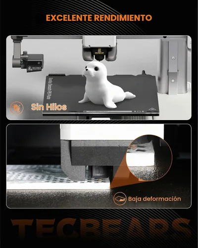 Vista 10 de TECBEARS Paquete de filamentos PLA, paquete de 4.4 lbs, J2501, 0.55 lbs