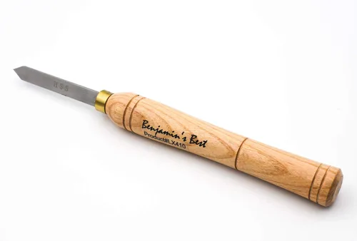 PSI Woodworking Herramienta de separación LX410 1/2 "x 1/8" M2 HSS Cincel para torneado de madera