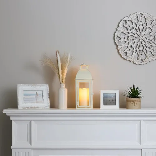 Vista 6 de Regalos y decoración para el hogar, jardín, marfil envejecido, portavelas