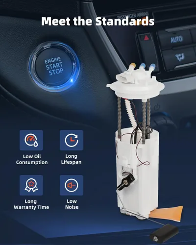 Vista 4 de ECCPP, bomba de combustible para: Chevy S10 Blazer y GMC S15 Jimmy 98-03, GMC Envoy 98-00, Oldsmobile Bravada 99-01 [modelos de 4 puertas] E3992M