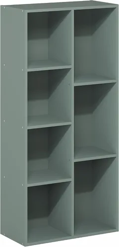 Vista 362 de Furinno - Estantería de cubos de 5 niveles serie Luder para libros y almacenamiento, color negro