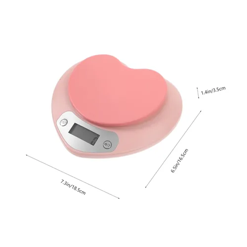 Vista 2 de 1pc Precision Electronic Kitchen Scale Multifunctional Food Measurement Tool High-Definition Led Display for Accurate Cooking and Baking for Home and