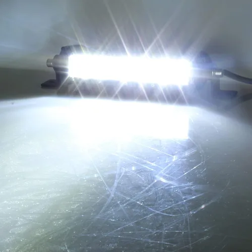 Vista 3 de Barra de luz LED de 8 pulgadas, impermeable, luces de trabajo para tractor, ATV, UTV, camión, barco, carrito de golf, todoterreno, niebla