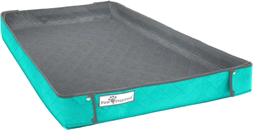 Vista 7 de Paw Inspired Critter Box Funda Lavable para Jaula, Ropa de Cama de Forro Polar Reversible con Lados Elevados para Hurones, Conejos, Ratas