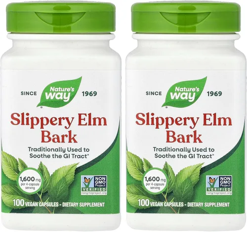 Vista 7 de Nature's Way Nature's Way - Corteza de olmo resbaladizo, 100