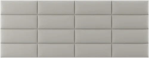 Vista 13 de Vänt - Paneles tapizados de cabecera para montar en la pared, diseño Isabelle, 60 x 23 pulgadas, configuración de 4 paneles individuales