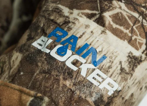 Vista 5 de Blocker Outdoors Drencher - Chaqueta de caza con capucha y cremallera completa, transpirable, impermeable, con capucha y cremallera completa