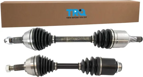 Vista 30 de TRQ Juego de conjunto de eje de transmisión CV delantero para conductor y pasajero, 2 piezas, compatible con Ford Explorer 4WD 95-01, Explorer AWD