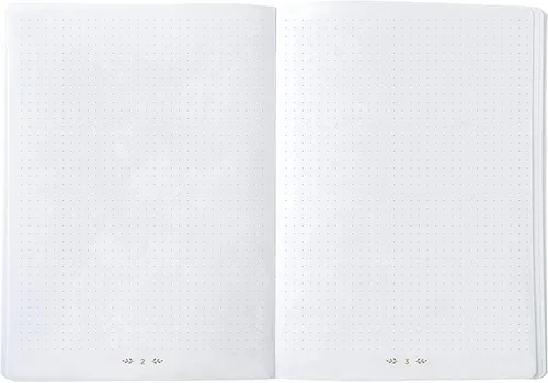 Vista 2 de Quo Vadis 2371252Q Life Journal (Journal Bullet Technique) Multilingual DOTS A5 15 x 21 cm 2024 Duck Blue