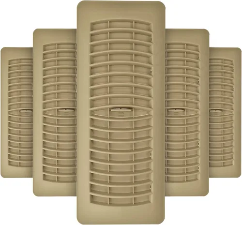 Vista 8 de Imperial Manufacturing RG1471 - Registro de piso de plástico con persiana