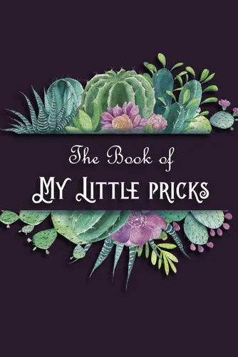The book of my little pricks Blood sugar journal weekly Diabetes monitoring tracking record book self test blood glucose log book for 2 years