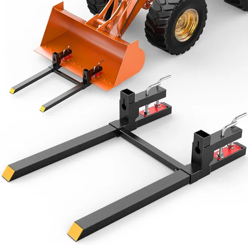 Vista 10 de Nilight Enganche de cubeta de tractor de 2 pulgadas Receptor de remolque 5/8” Orificio de pasador Enganche de remolque clase 3 para 25573LBS