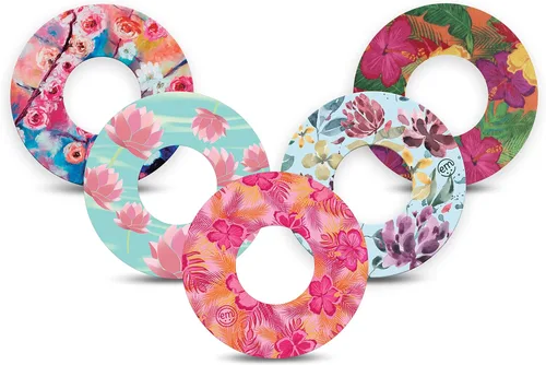 Vista 18 de ExpressionMed - Parches adhesivos para Libre 2 (paquete de 5) - Cintas con sensor CGM precortadas a prueba de agua, no se deshilacha