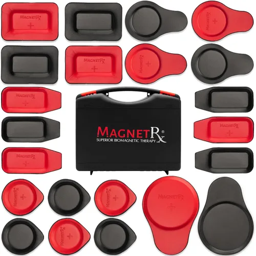 Kit de Imanes de Terapia Biomagnética MagnetRX® – Imanes para Biomagnetismo Médico – Par de Imanes Bio Magnet de Dr. Goiz para Terapia de Imanes