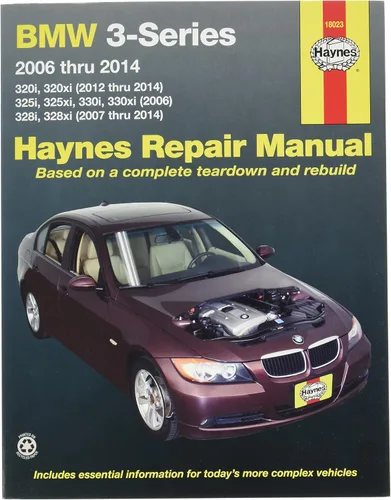 Haynes Repair Manuals BMW Serie 3 2006-2014 (18023)