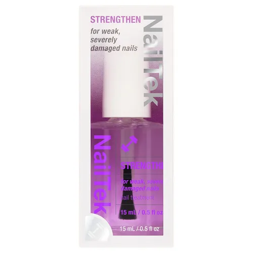 Fortalecedor de uñas Nail Tek Fórmula 4 Xtra – Tratamiento de reparación enriquecido con proteínas para uñas débiles y dañadas, 0.5 onzas líquidas