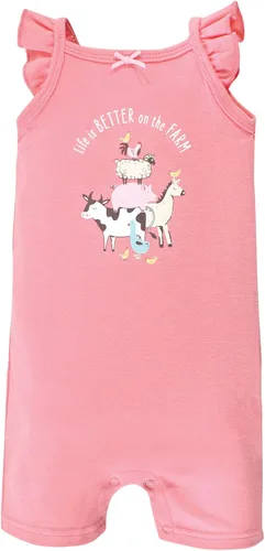Vista 2 de Hudson Baby Mamelucos unisex de algodón para bebé