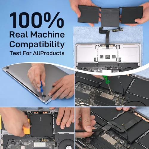 Vista 6 de Reemplazo de batería A1708 para MacBook Pro de 13 pulgadas, modelo A1708 (2016, 2017) A2159 (2019) A2289 (2020) A2338 (2020, 2022), batería A1713