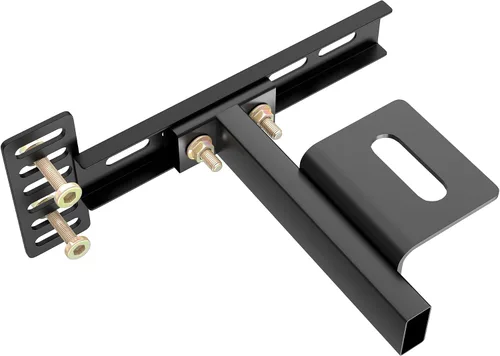 Vista 7 de Soportes de cabecero para marco de cama de metal, soportes ajustables para cabecero con kit de extensión de pie de cama, compatible con Twin, Full