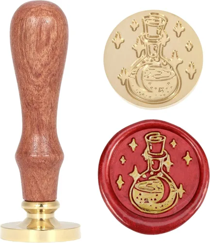 Vista 8 de Sello de lacre Yoption, 1.18” para invitaciones de boda, sobres, envoltura de regalo.