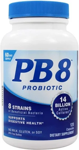 Nutrition Now - PB 8 Pro-Biotic Acidophilus - 120 Cápsulas (paquete de 2)