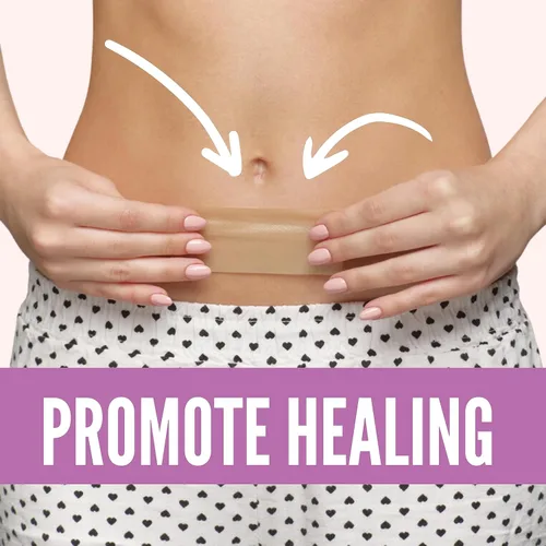 Vista 4 de Genovie MD Hojas de silicona para cicatrices de grado médico, tratamiento de rollo de cinta para cicatrices, queloides, acné, cirugías