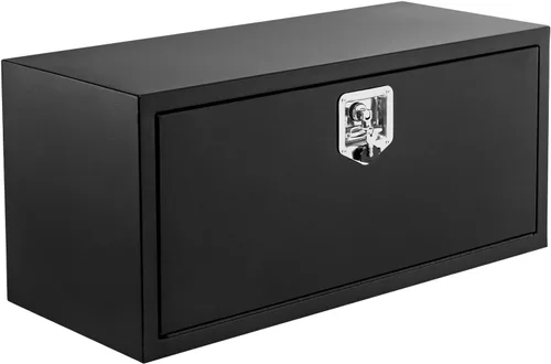 GAOMON Caja de herramientas para camión con cerradura de mango en T, caja de herramientas resistente para camión, caja de herramientas organizadora