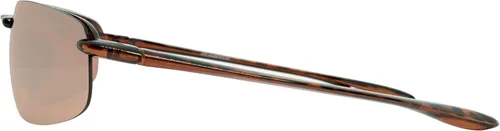 Vista 4 de Maxx 5 - Gafas de sol HD sin montura con montura TR90 marrón tortuga, Carey