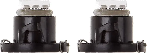 Vista 5 de cciyu Paquete de 20 bombillas LED T4.7 rojo 1-5050-SMD Neo Wedge A/C 12V