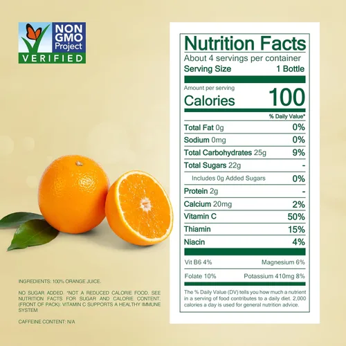 Vista 2 de SIMPLY Botella de jugo de naranja multipack, 8 FZ