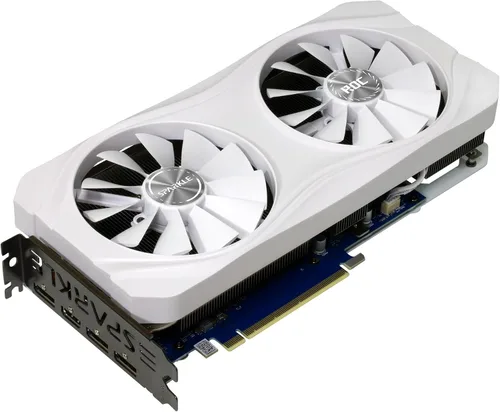 Vista 3 de Sparkle Intel Arc A750 ROC Luna OC Edition, 8GB GDDR6, ventilador de 100mm de doble DBB de 2X, 2.5 ranuras, placa trasera de metal, Luna Edición