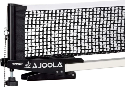 JOOLA Premium Avanti Table Tennis Net and Post Set - Portable and Easy Setup 72" Regulation Size Ping Pong Screw On Clamp Net, ‎White/Black