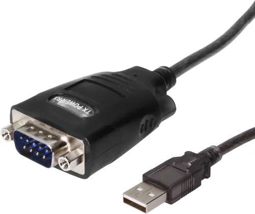 Coolgear Adaptador USB a RS-232 Serial DB9 de 72 pulgadas con chip prolífico (Pl-2303HX)