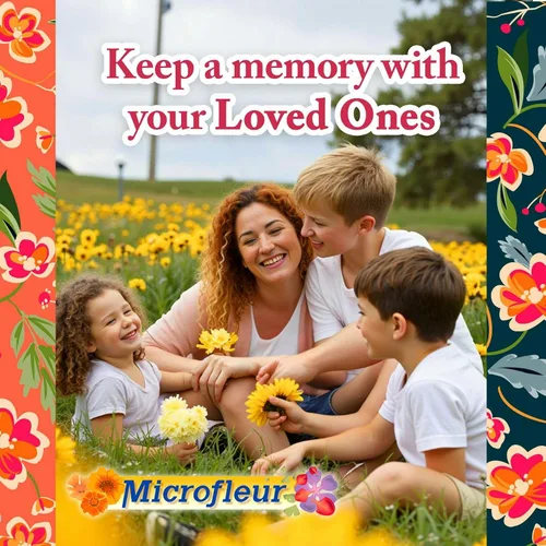 Vista 7 de Microfleur Max 9" (23 cm) Paquete de recarga para la prensa de flores de microondas Max